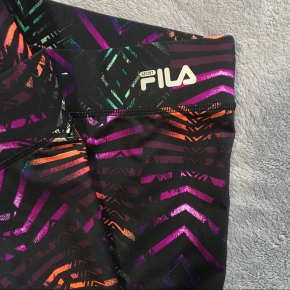 NWOT Vibrant Fila Leggings - Picture 2 of 7